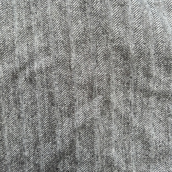 Herringbone gray tailored Topman pants - size 32R - Picture 3 of 5